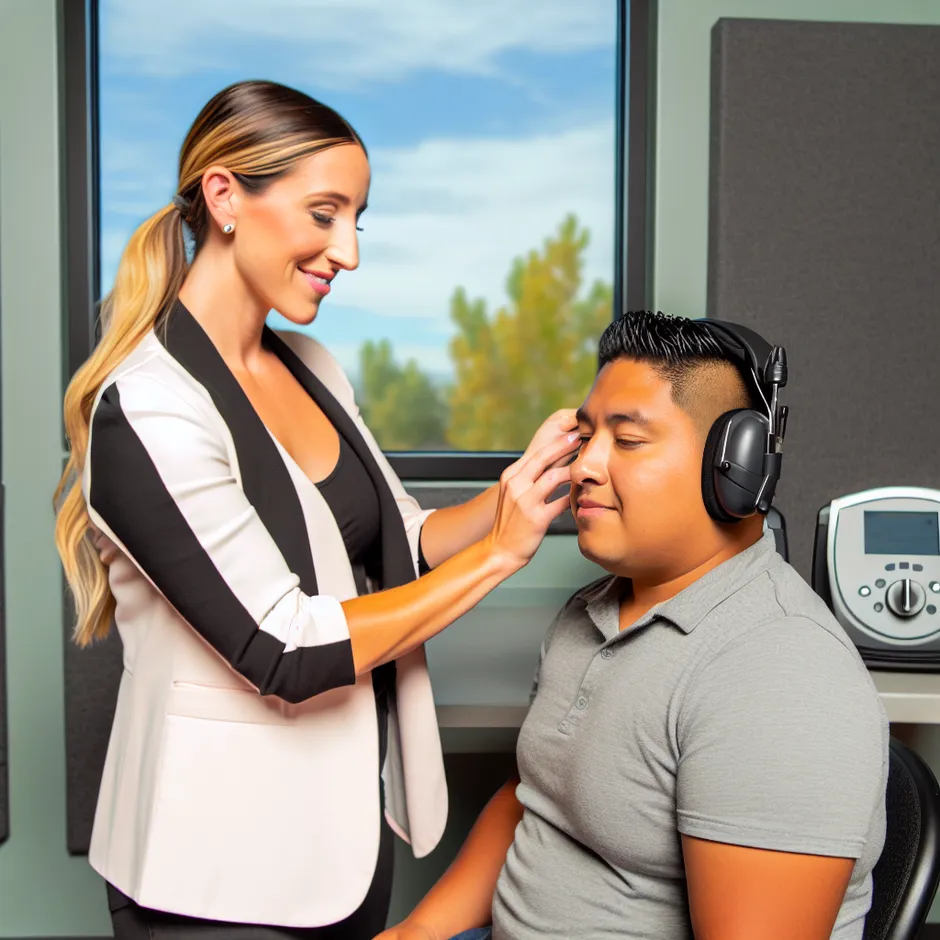 The audiologist is the person who runs and reads your test